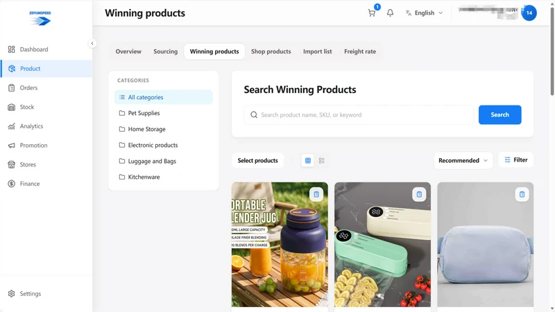 Zoyunspeed Dropshipping