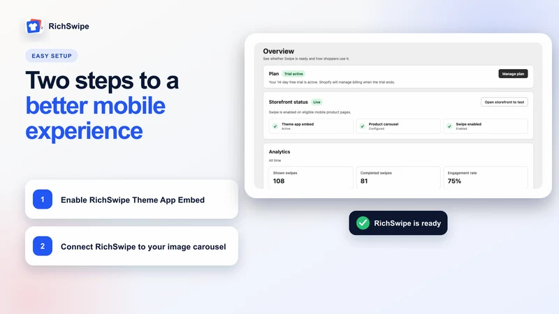 RichSwipe Product Discovery