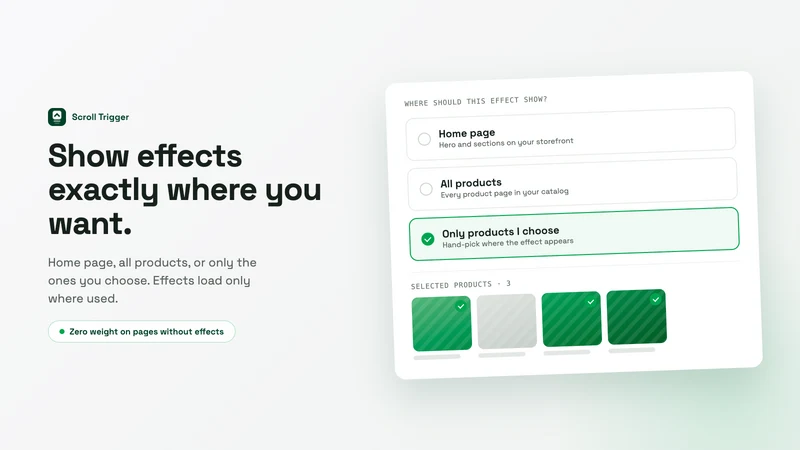 Scroll Trigger: Animations