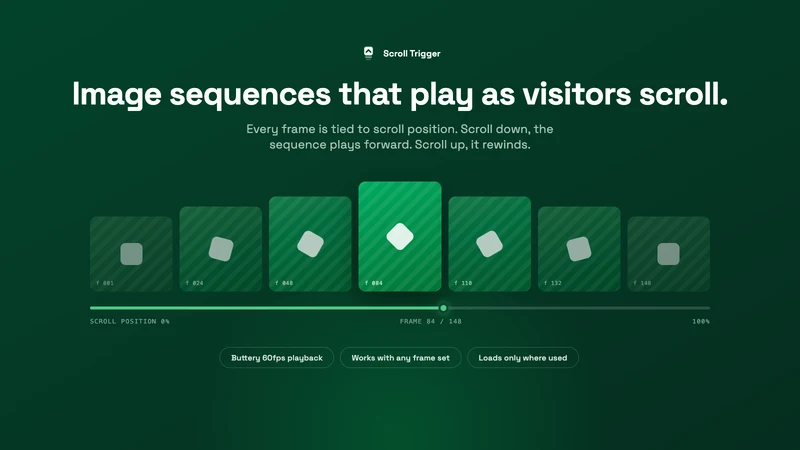 Scroll Trigger: Animations