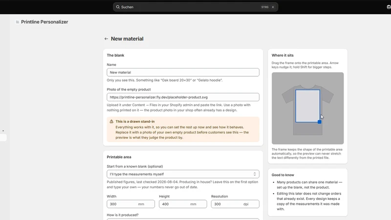 Printline Personalizer