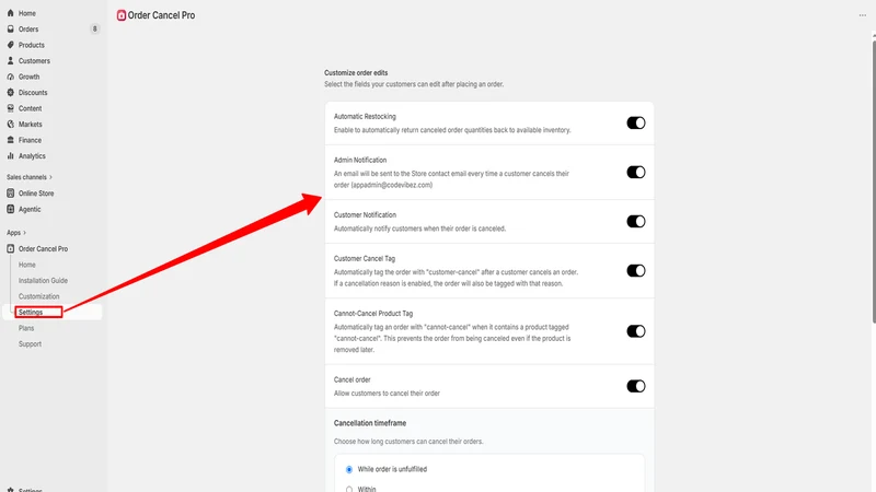 Order Cancel Pro