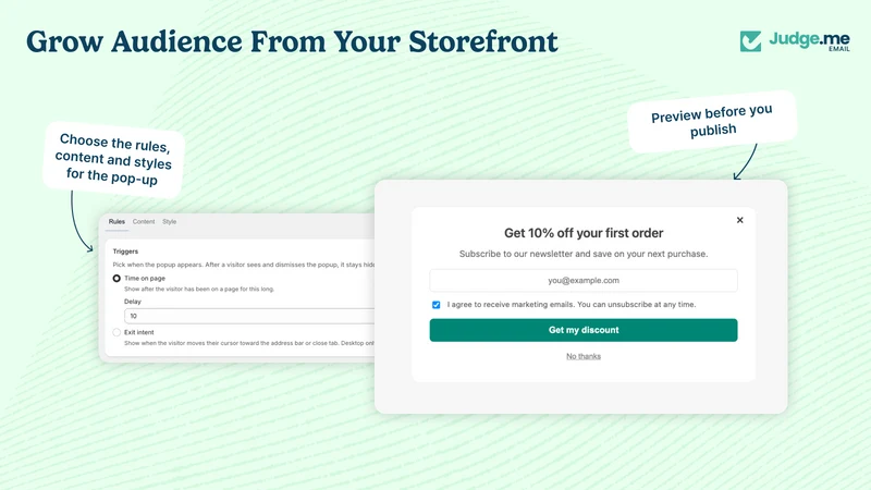 Judge.me Email Marketing