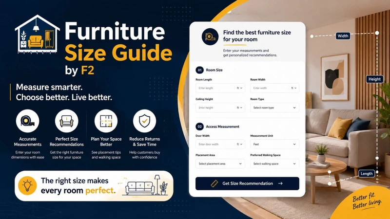 Furniture Size Guide by F2
