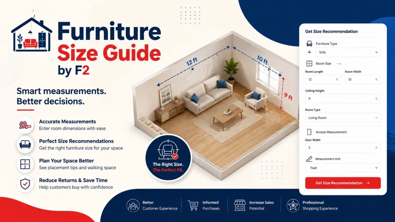 Furniture Size Guide by F2