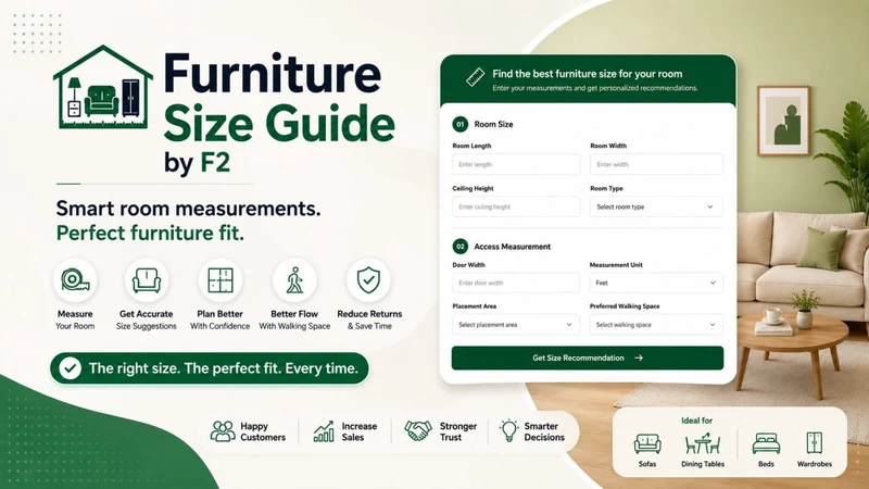 Furniture Size Guide by F2