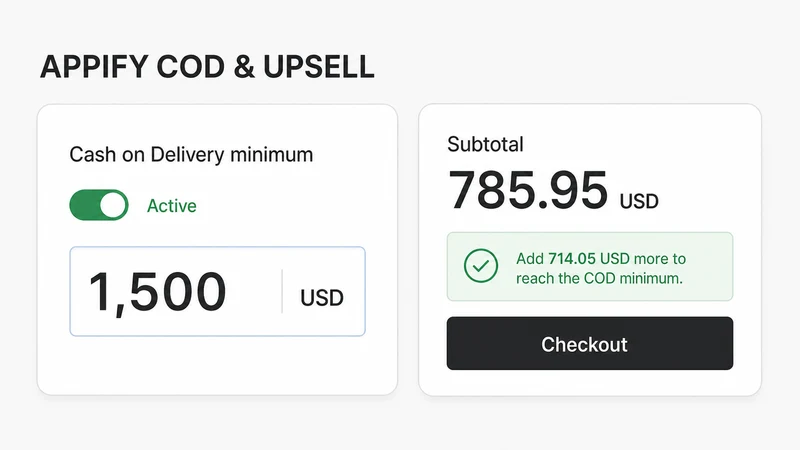 Appify COD & Upsell