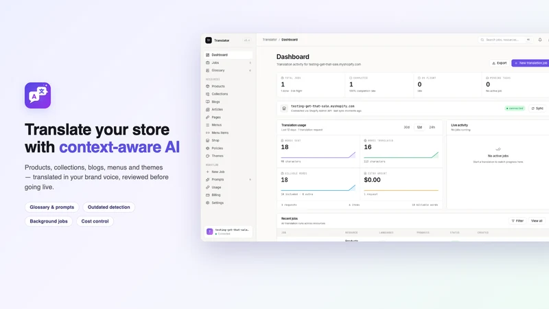 AI Translator ‑ ContextIA