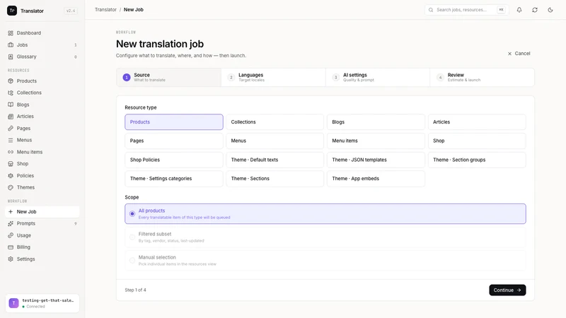 AI Translator ‑ ContextIA