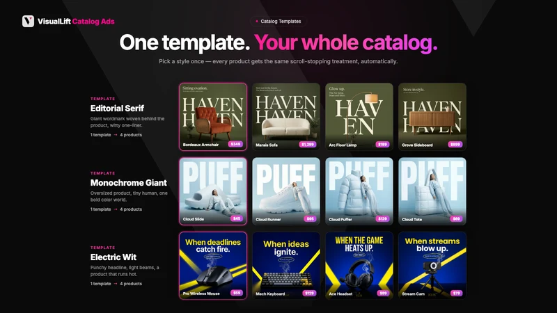 VisualLift: AI Catalog Ads DPA