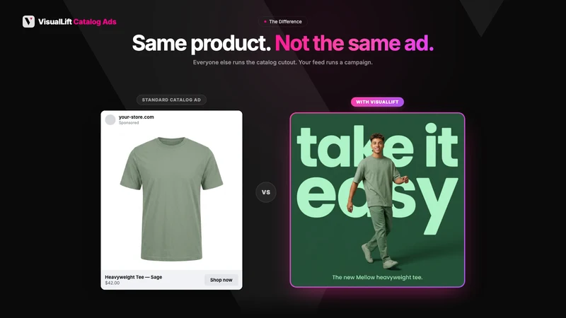 VisualLift: AI Catalog Ads DPA