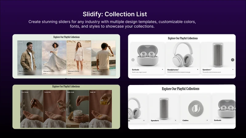 Slidify: Collection List