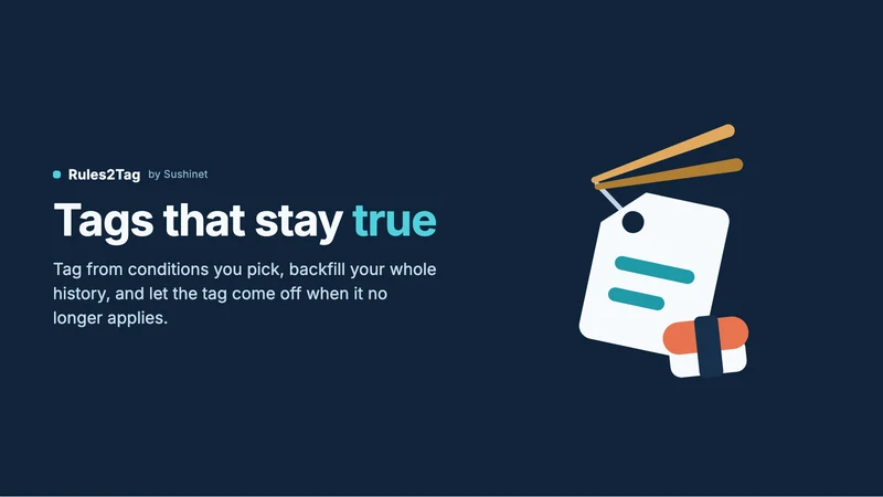 Snet: Rules2tag auto tagging