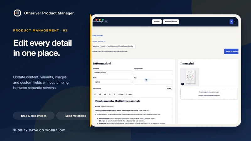Otheriver Product Manager