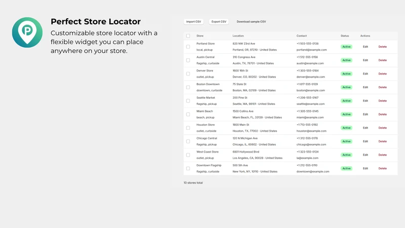 Perfect Store Locator