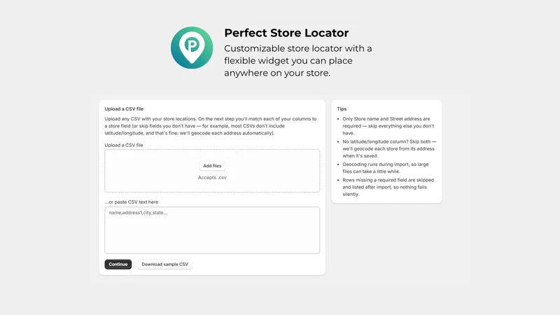 Perfect Store Locator