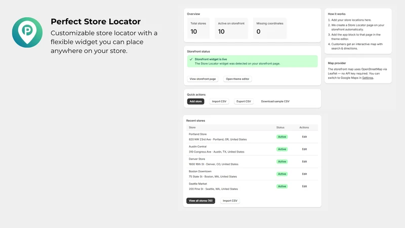 Perfect Store Locator