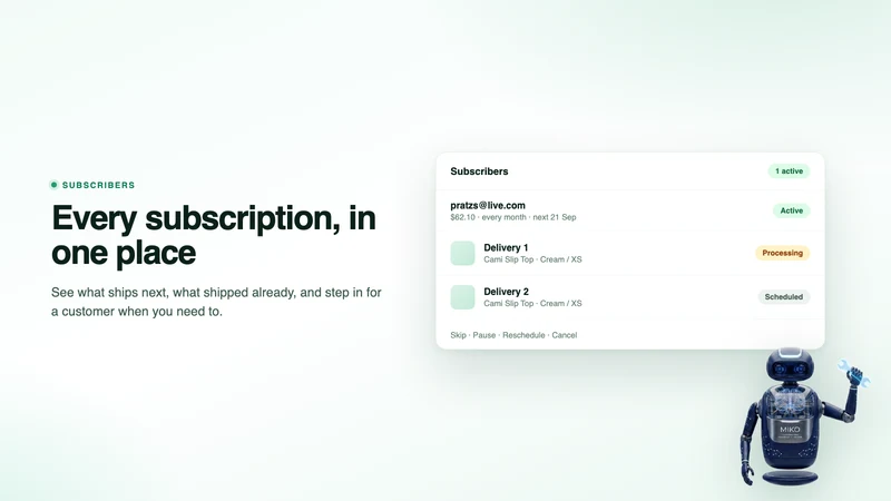 Miko Subscribe & Save