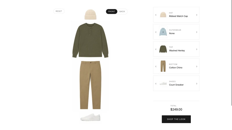 Head to Toe: Outfit Builder