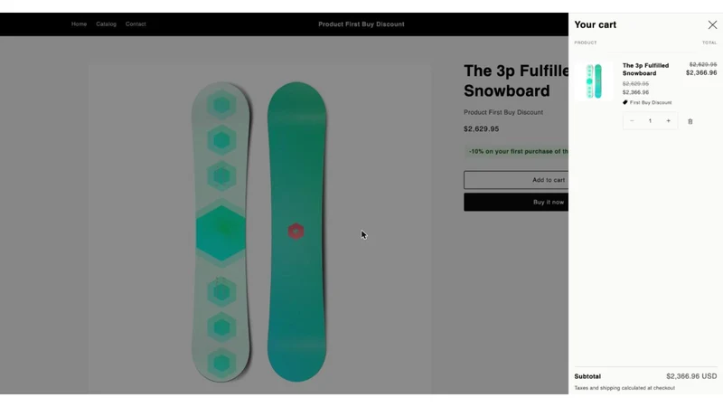 FirstTry: Product Trial Promos