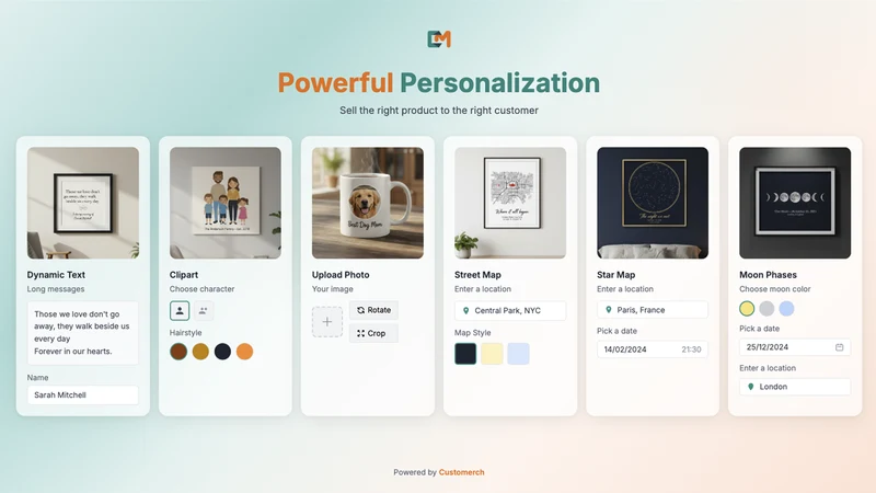 Customerch Personalizer