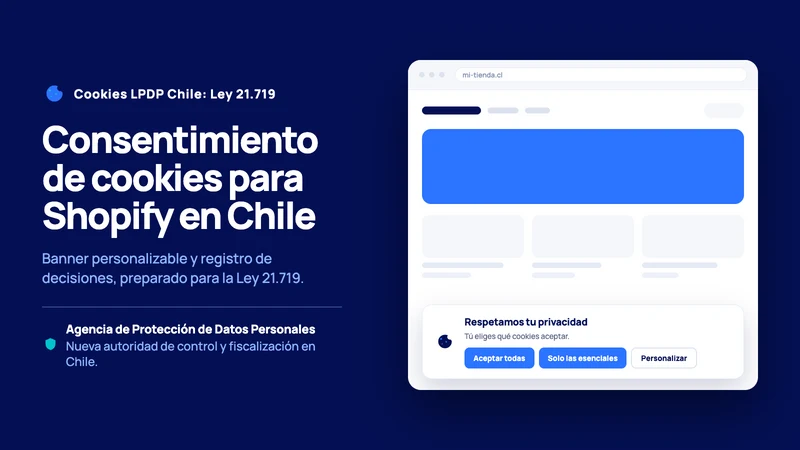Cookies LPDP Chile: Ley 21.719