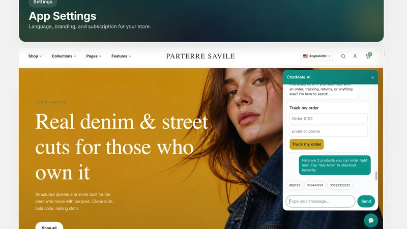 ChatMate ‑ AI Chatbot & Inbox