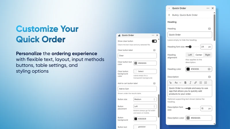Bulkly: Quick Bulk Order