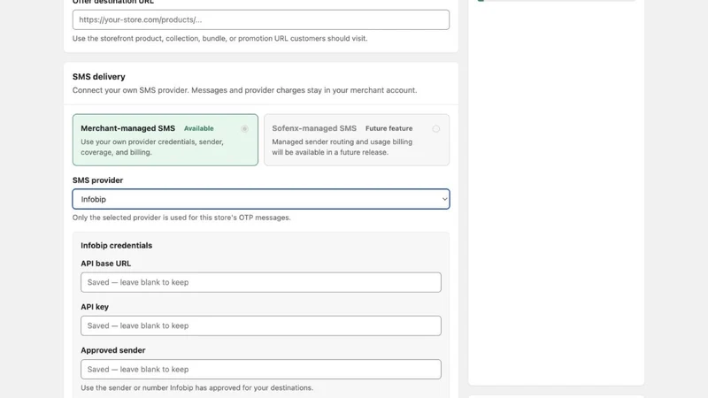 Sofenx Confirm & Upsell