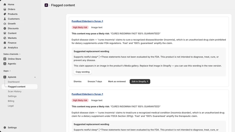 Aplomb