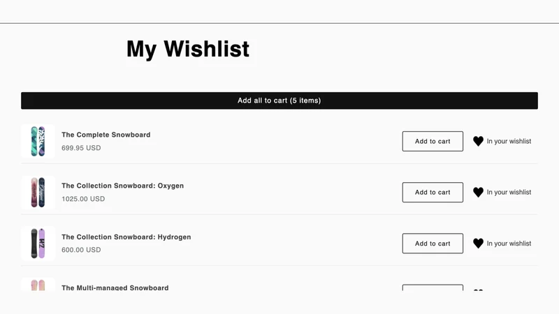 Wyshlist