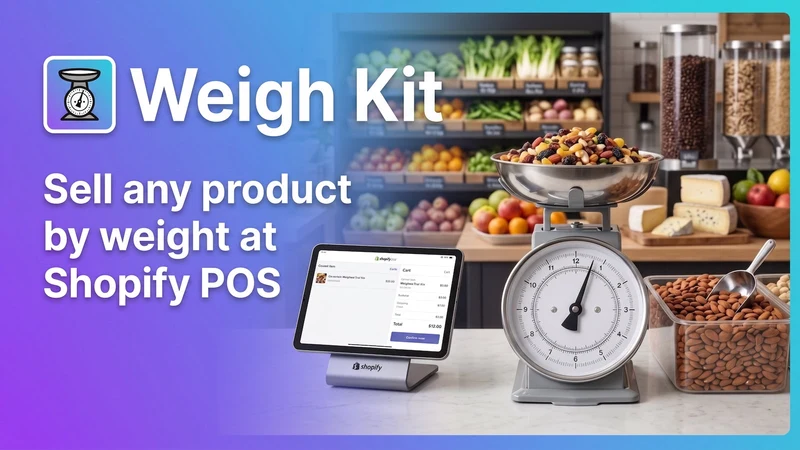 Weigh Kit: POS Sell by weight