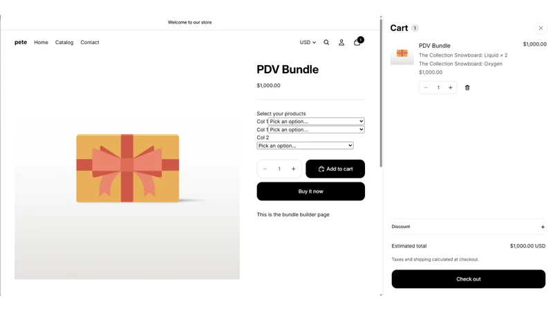 PDV Bundles