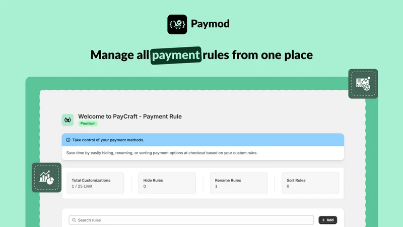 Paymod Checkout Payment Rule