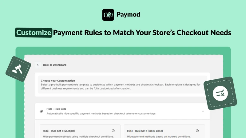 Paymod Checkout Payment Rule