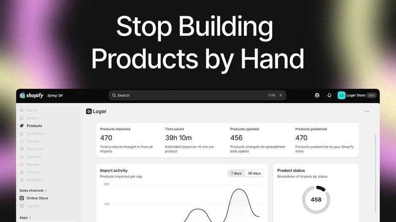 Loger – Product Automation
