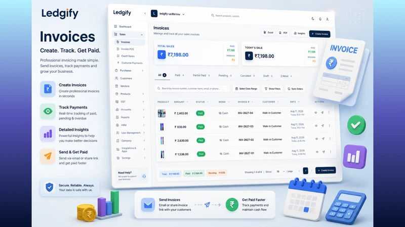 Ledgify: GST & Billing