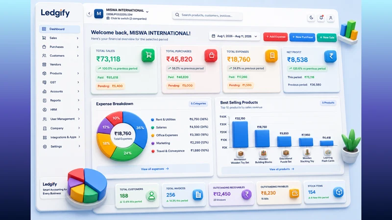 Ledgify: GST & Billing