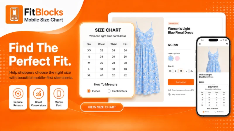 FitBlocks: Mobile Size Chart