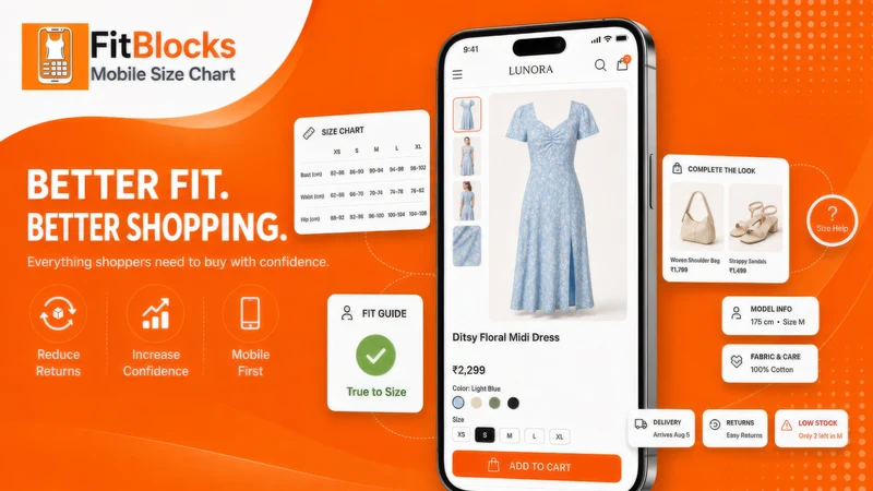 FitBlocks: Mobile Size Chart