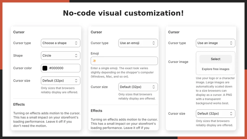 UR: Smart Custom Cursor