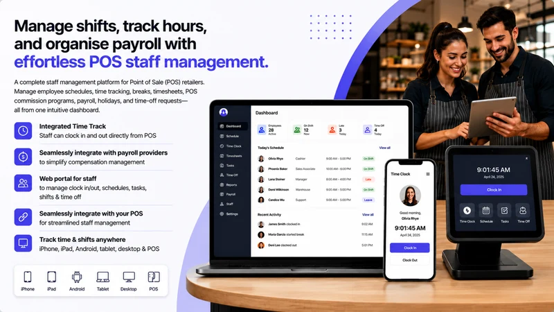 Trubuild: POS Staff Clock In