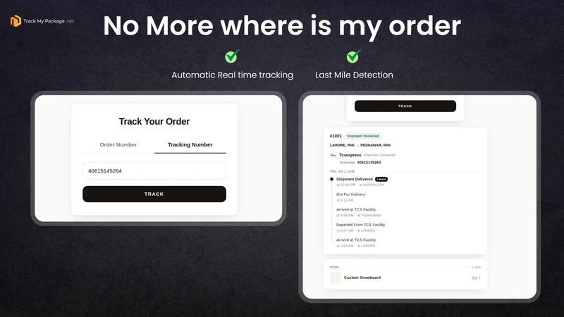 Track My Order