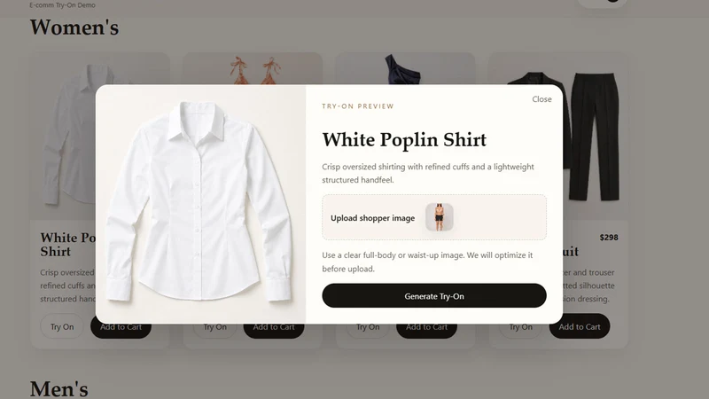 Talpool AI Try‑On