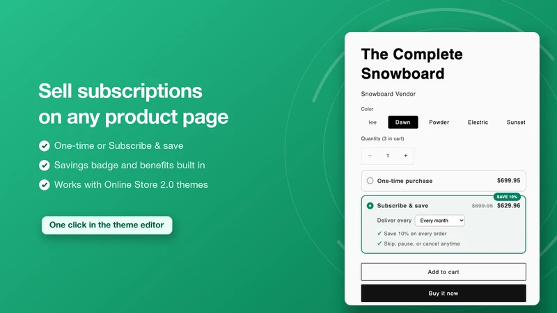 Subscriptio — Subscriptions