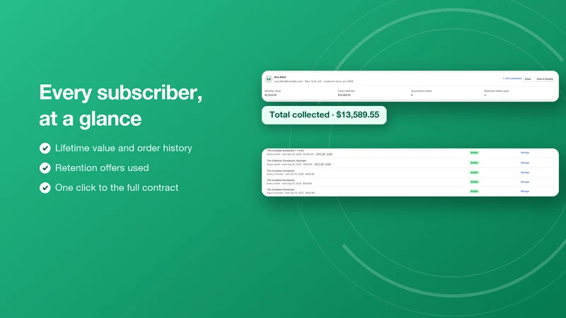 Subscriptio — Subscriptions