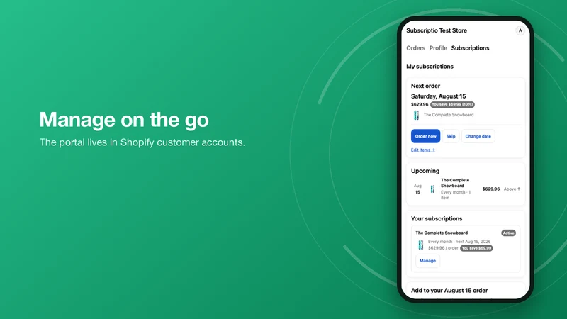 Subscriptio — Subscriptions
