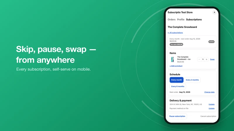 Subscriptio — Subscriptions