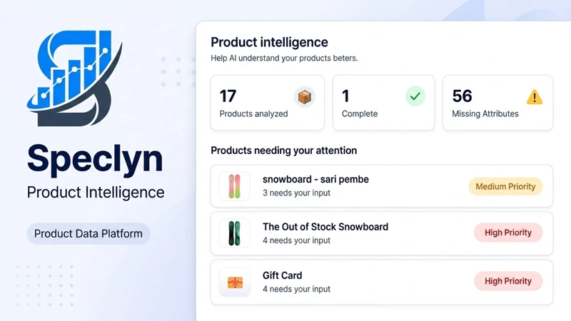 Speclyn AI Catalog & AEO