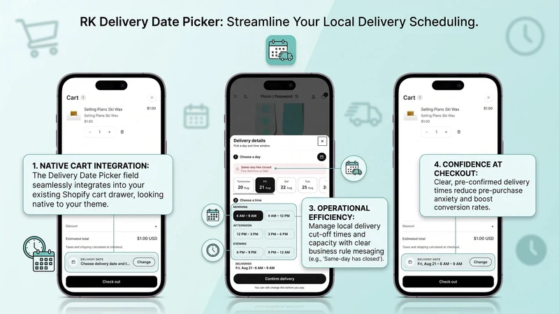 RK Delivery Date Picker